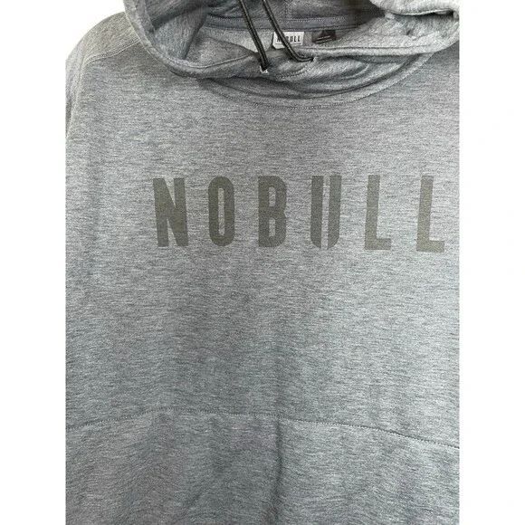 NOBULL / Women / Training hoodie / Heather gray / Size Small Scuba Hood - Picture 7 of 14